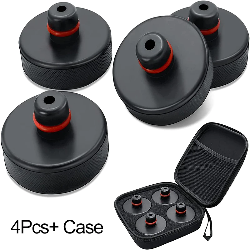 

4Pcs Rubber Lifting Jack Pad For Tesla Model 3 S Y X Adapter Tool Chassis Case Car Lifting Pad Protect For Tesla Model X S 3 Y