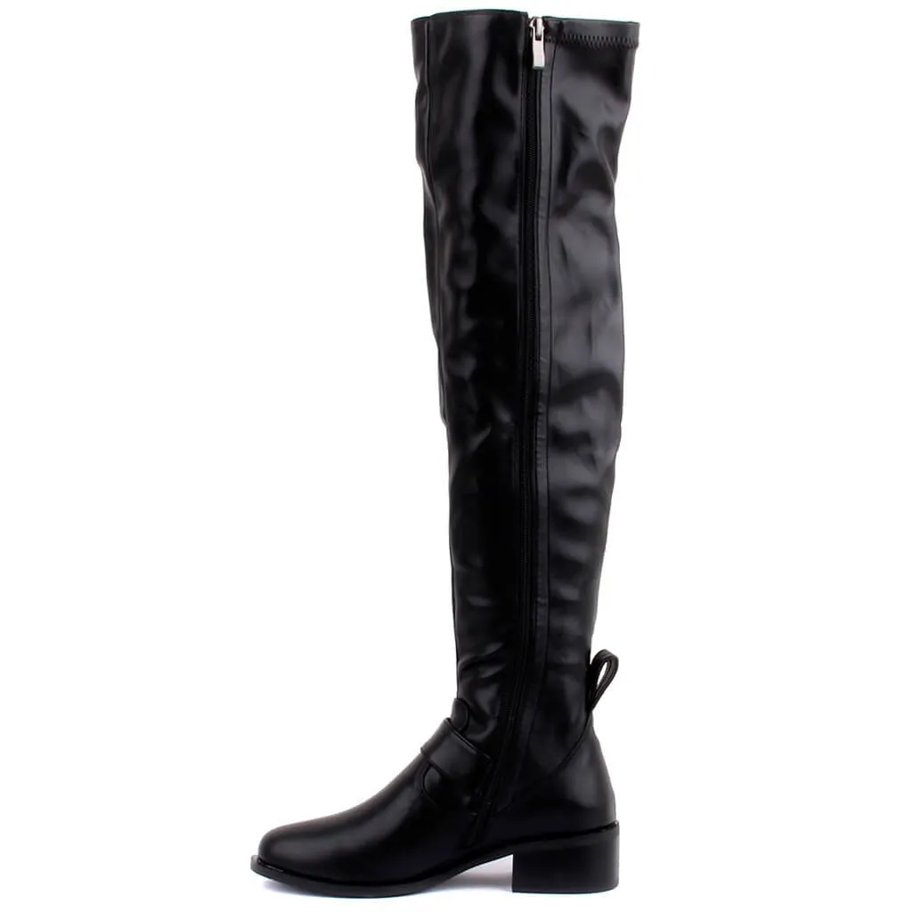 Guja-Hitam Ritsleting untuk Wanita