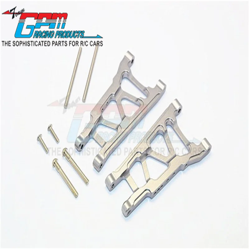 GPM ALUMINIUM FRONT/REAR SUSPENSION ARM - 1PR SET FOR TRAXXAS 1/10 TELLURIDE 4X4 67044-1 UPGRADE