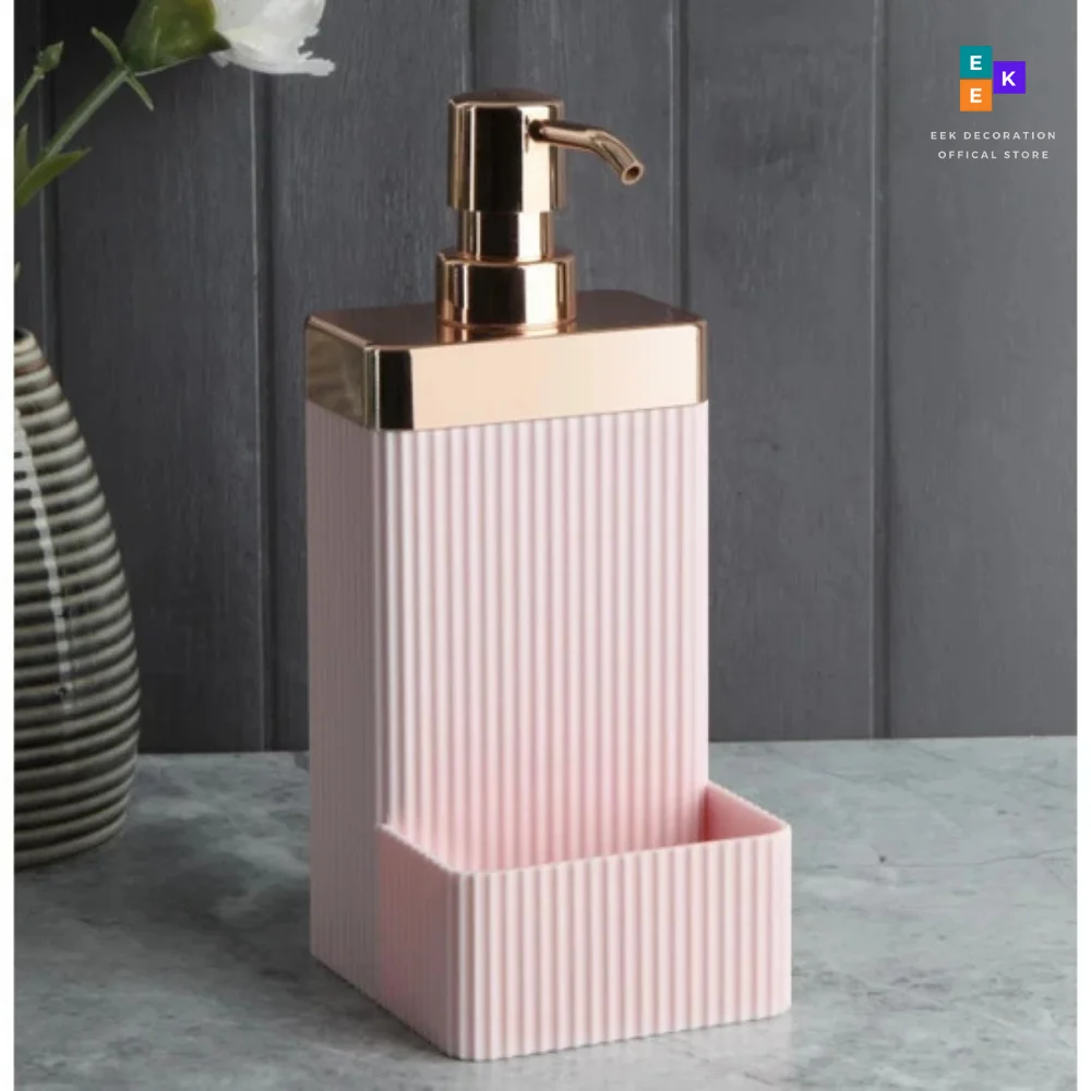 Liquid Soap Dispenser 450 ML Dish Sponge Holder Kitchen Accessories 6 Colors Washing Refillable Bottles Decorative Bathroom