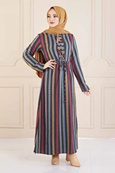 Turkse Kleding Voor Vrouwen Herfst Jurk Moslim Kledingstuk Eid Plus Size Jurken Marokkaanse Caftan Marokkaanse Tajine 3Abaya Kledingstuk Hijab