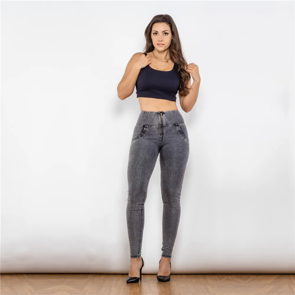 Shascullfits-pantalones vaqueros con realce de glúteos para mujer, Melody Jeggings de mezclilla, ropa de calle femenina