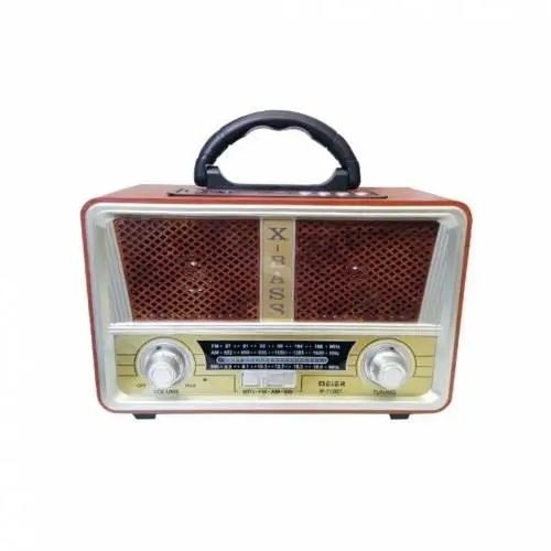 Meier M-112BT Rechargeable Nostalgic Radio USB SD MP3 Bluetooth