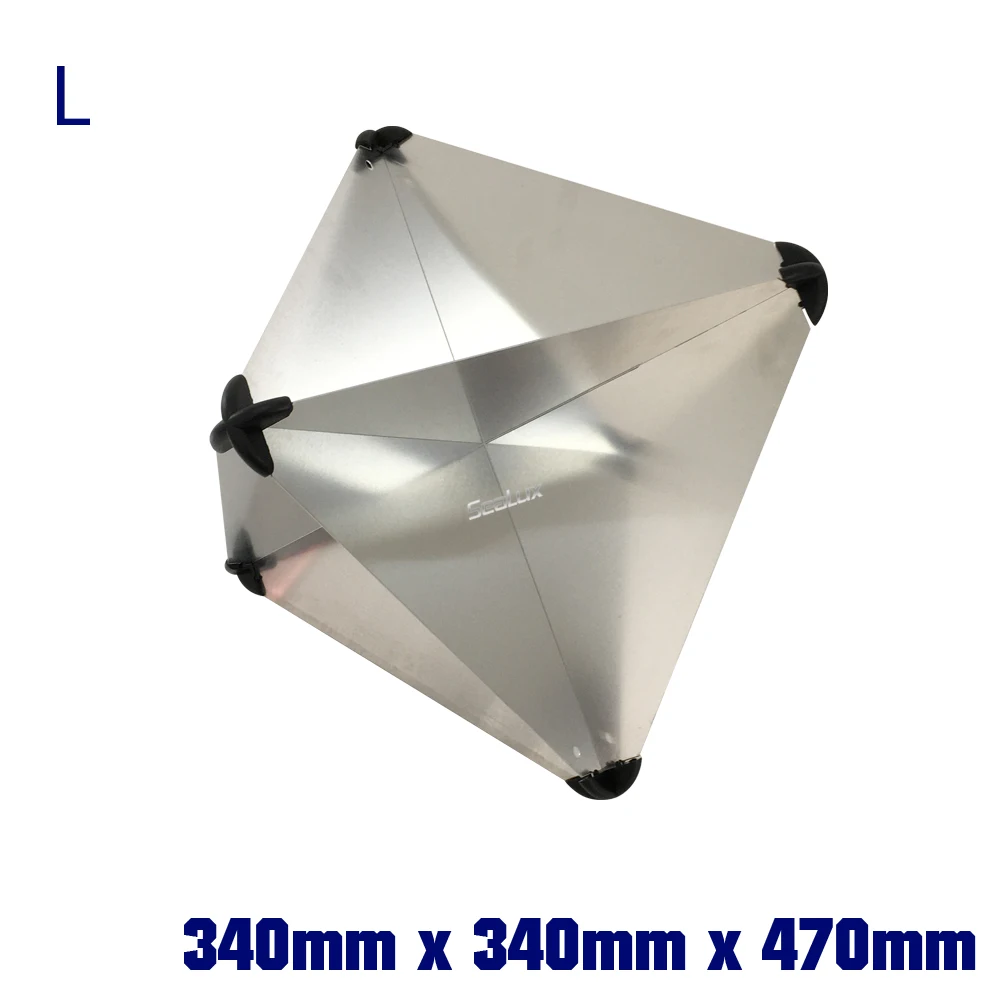 Sealux Aluminum Radar Reflector 340 x 340 x 470 Reflecting area 7m2 for Boat Safety Yacht Kayak