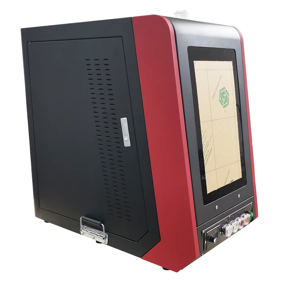 Anello chiuso Raycus Laser a fibra 20W marcatore Laser macchina per marcatura