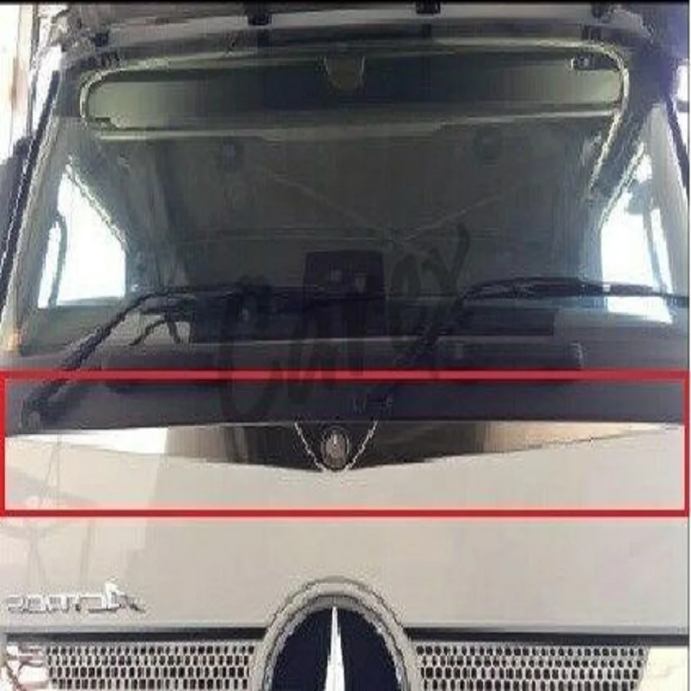 Front Chest Trim For Mercedes Actros MP4 Super Polished Stainless Steel 3 Pcs BRAND NEW,MADE IN EUROPE, steel Thickness: 1mm