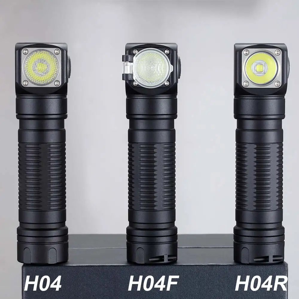 SKILHUNT LED Flashlight,H04 Series Light Weight Head lamp,USB Magnetic Rechargeable Headlamp,Easy Clip Running Working