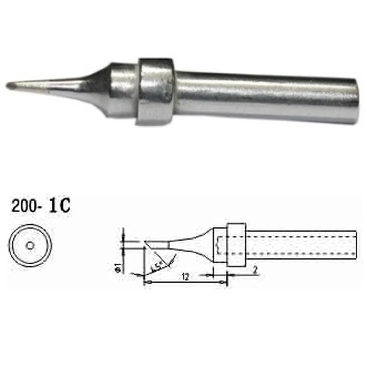 Mlink S4 Mod 200-1C soldering iron tip replacement