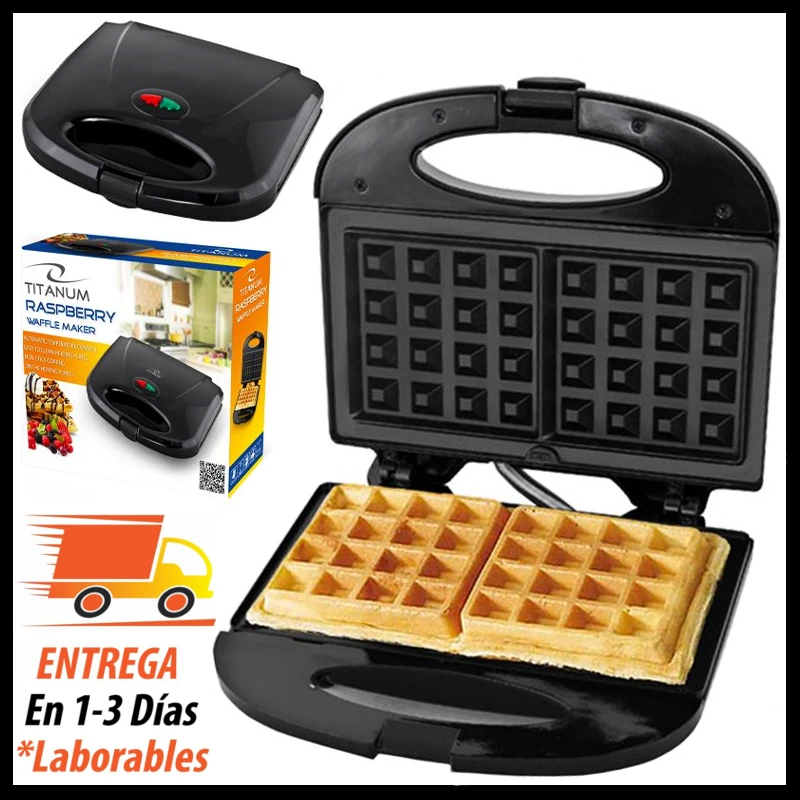 750W waffle maker electric waffle maker with LED indicator