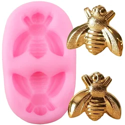 3D Craft Bee Silicone Molds Jewelry Clay Resin Mold Cupcake Topper Fondant Cake Decorating Tools Chocolate Gumpaste Moulds