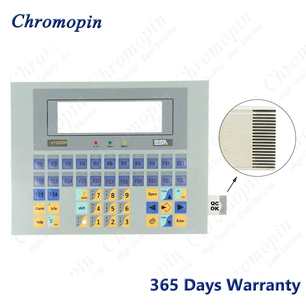 Imagem -03 - Interruptor do Teclado da Membrana de Vt300wa0000 para o Teclado da Membrana do Esa Vt300w000cn Vt300wap000 Esa Vt300w