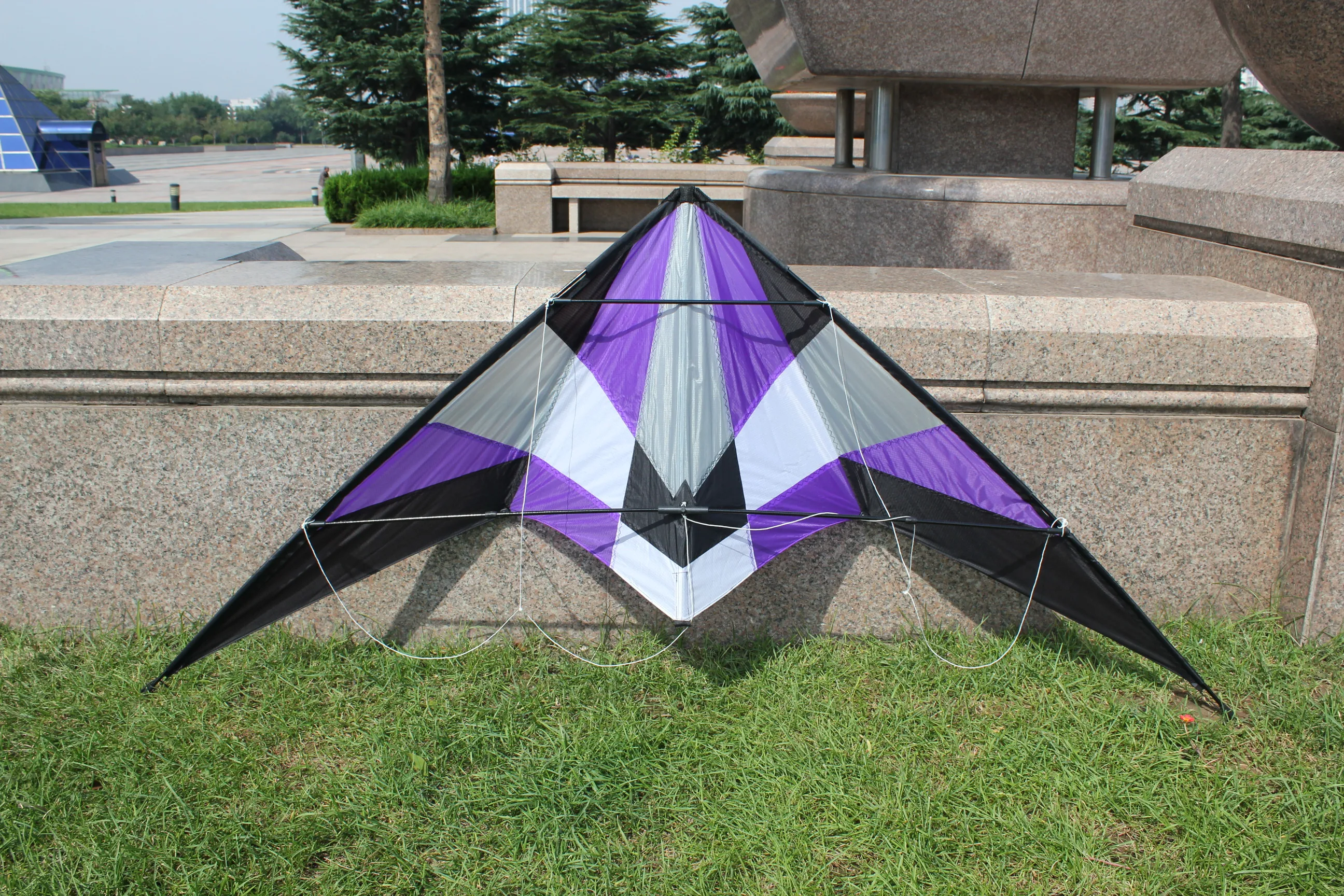 NEW Outdoor Fun Sports 1.8m Dual Line  Stunt  Kite With Handle And Line Good Flying  Factory Outlet