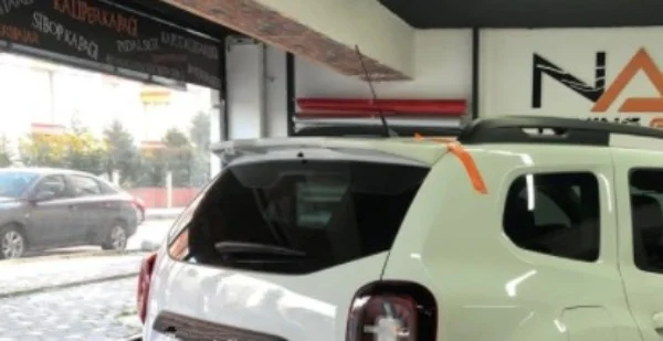 For Dacia Duster-MK2 Spoiler Fiber Fiberglass Material Rear Roof Spoiler Wing Trunk Lip Car Styling Fully Compatible