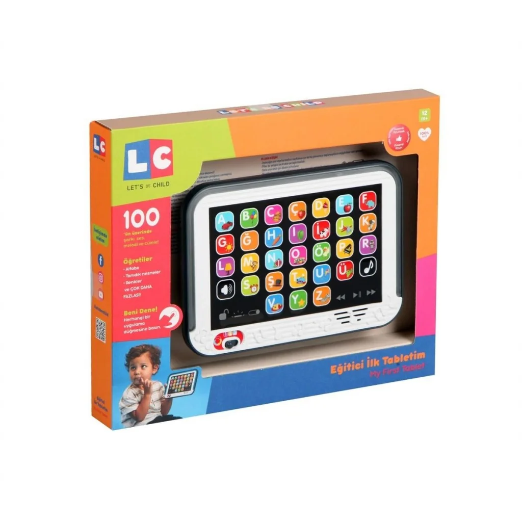 My First Educational Tablet is an activity toy, thanks to over 100 Turkish melodies and phrases.