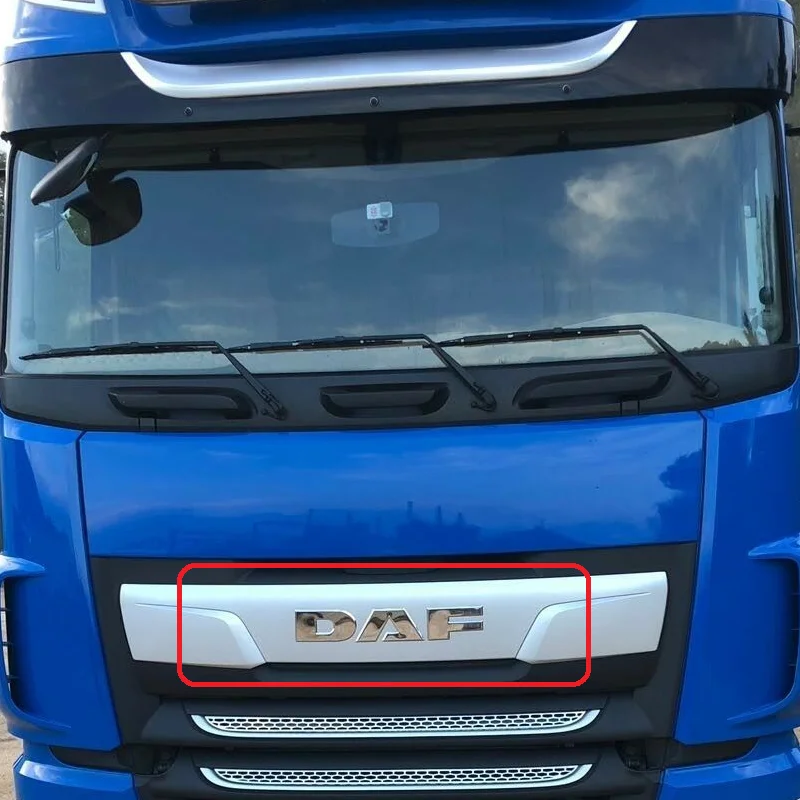 Daf XF 106 Compatible Front Lettering Chrome-WN Inox WND218