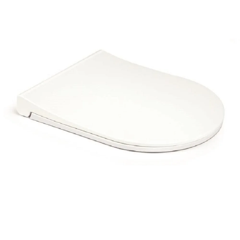 

Toilet Seat Soft Close and Never Loosen U Shape with Grip Tight Bumpers Quick Attach Hardware Toilet Seat Bathroom