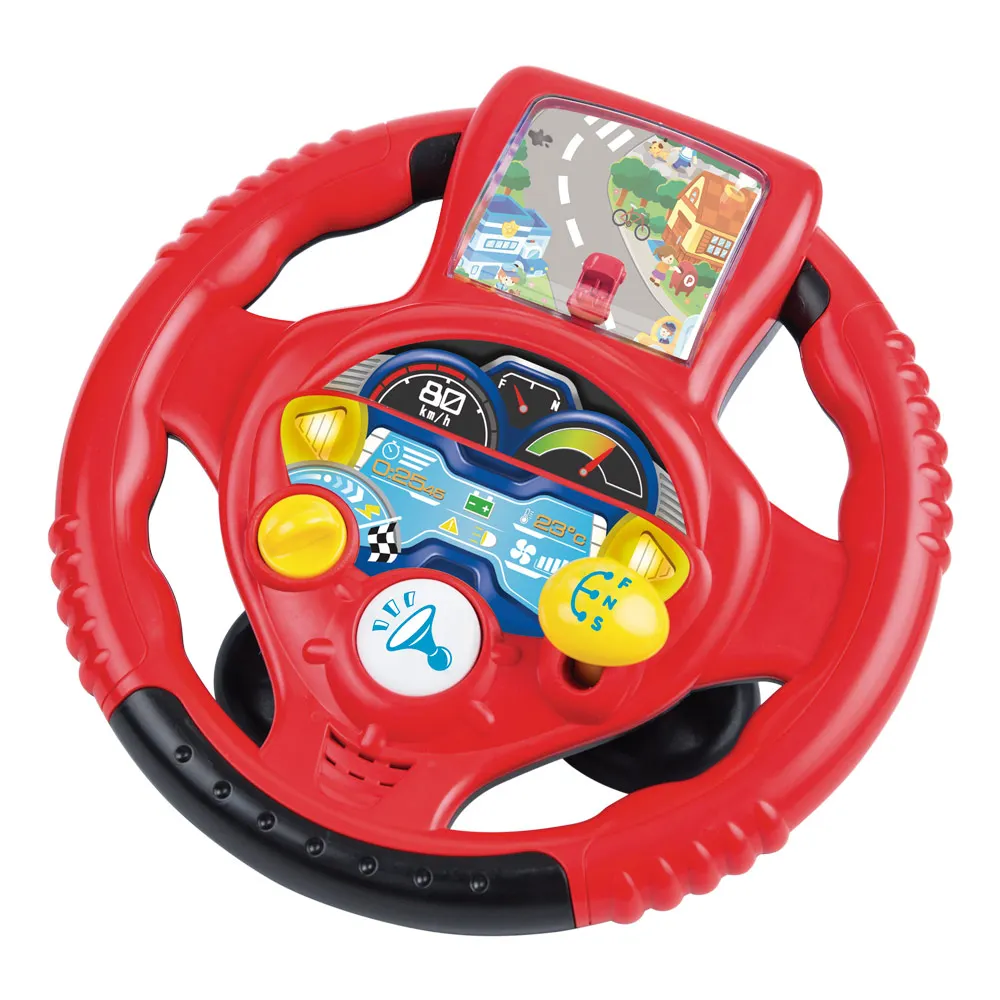 Winfun motion fun steering wheel, baby toy, baby toys, musical baby toys, buttons and light toy, sensory toys, baby toy with sound, baby toys with light, baby toy with sound