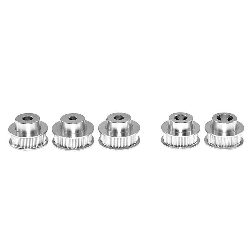 GT2 Timing Pulley 30-tooth 60-Teeth with 5mm or 8mm Bore Aluminum Gear for 3D Printer Parts Timing Belt 6mm 10mm