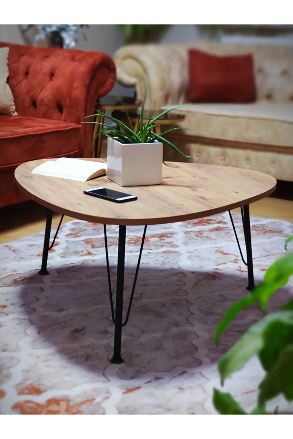 Black Marble Pattern Coffee Table Atlantic Pine Pattern Coffee Table Long Leg Living Room Coffee Table