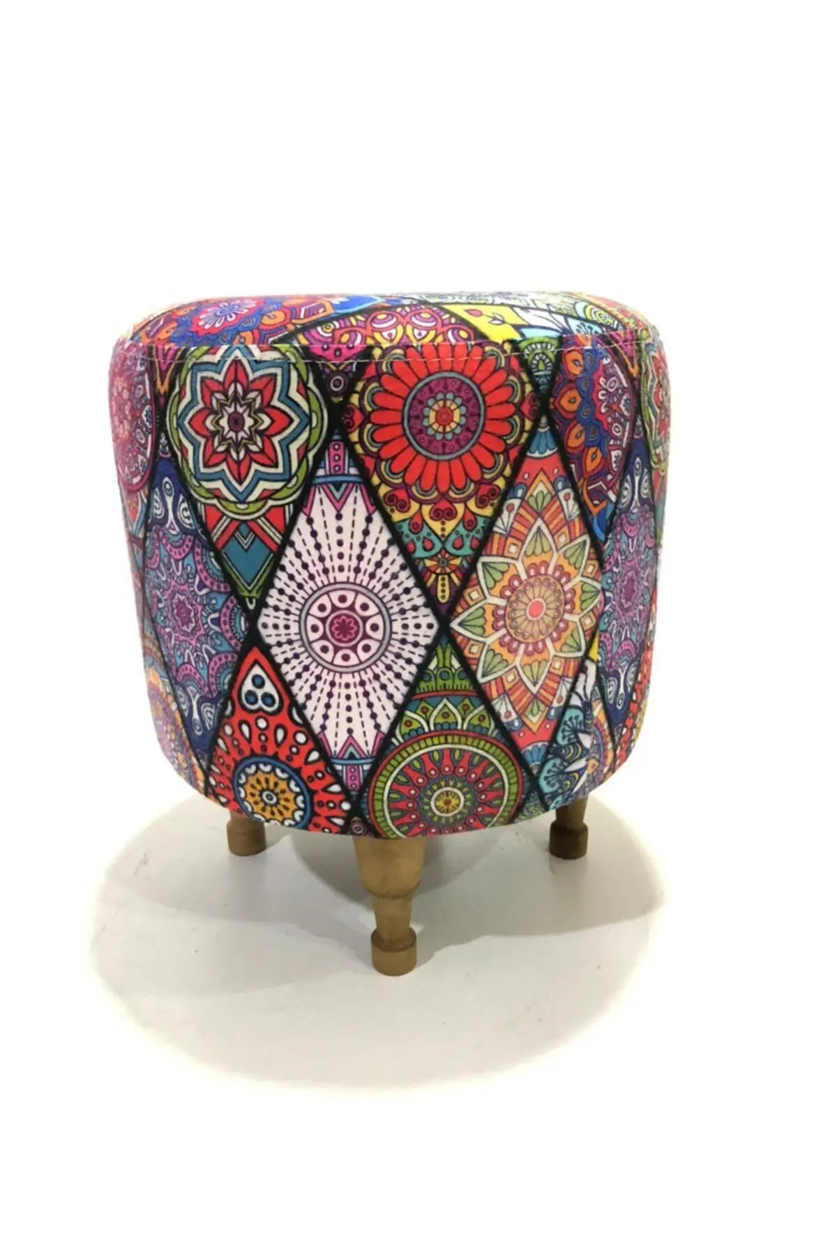 Lord Puff Pink Flower Pattern