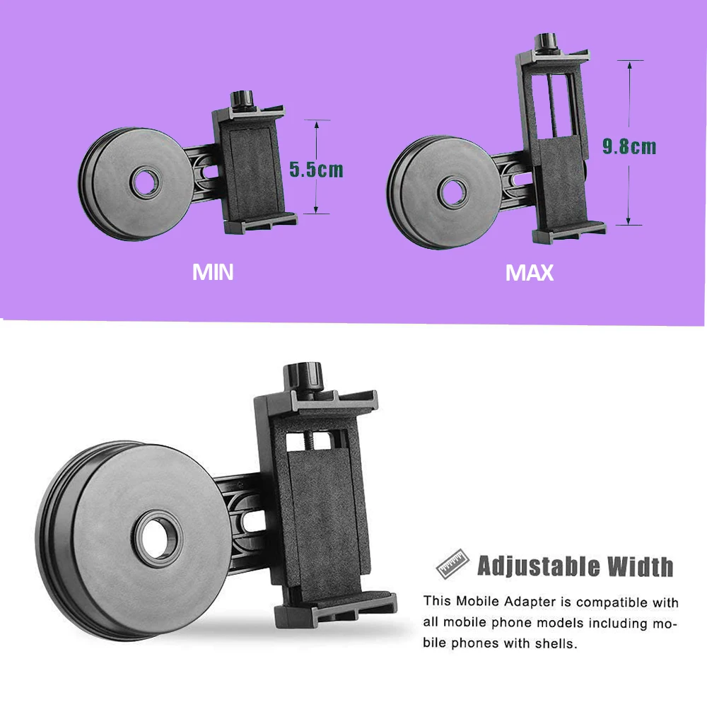 Универсальный адаптер для телескопа со смарт-телефоном адаптер для фотосъемки для астрономического телескопа микроскопа с окуляром 26,4-46,4 мм