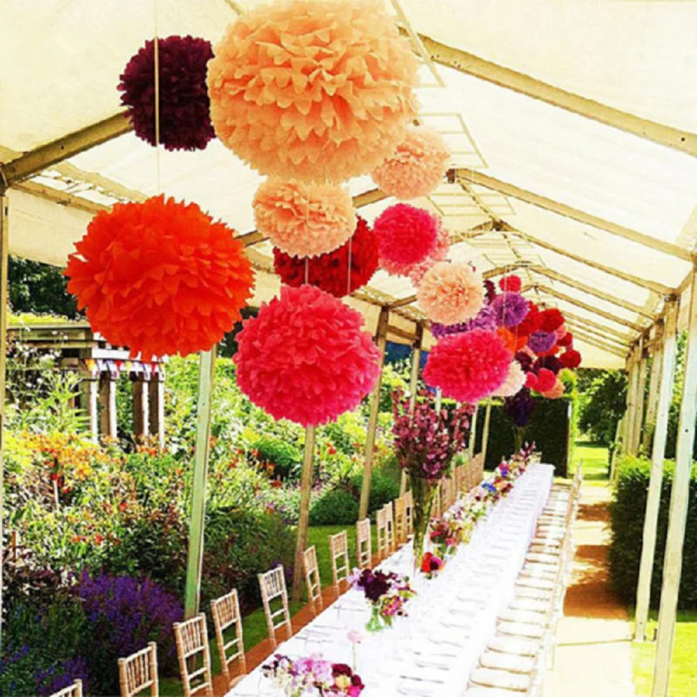 Pompones de papel pack 50 und