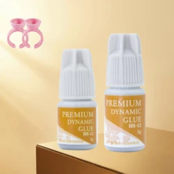 Original Premium Dynamic Glue Long Lasting Private Label HS 12 Glue 1-2 sec Dry Eyelash Extension HS Glue