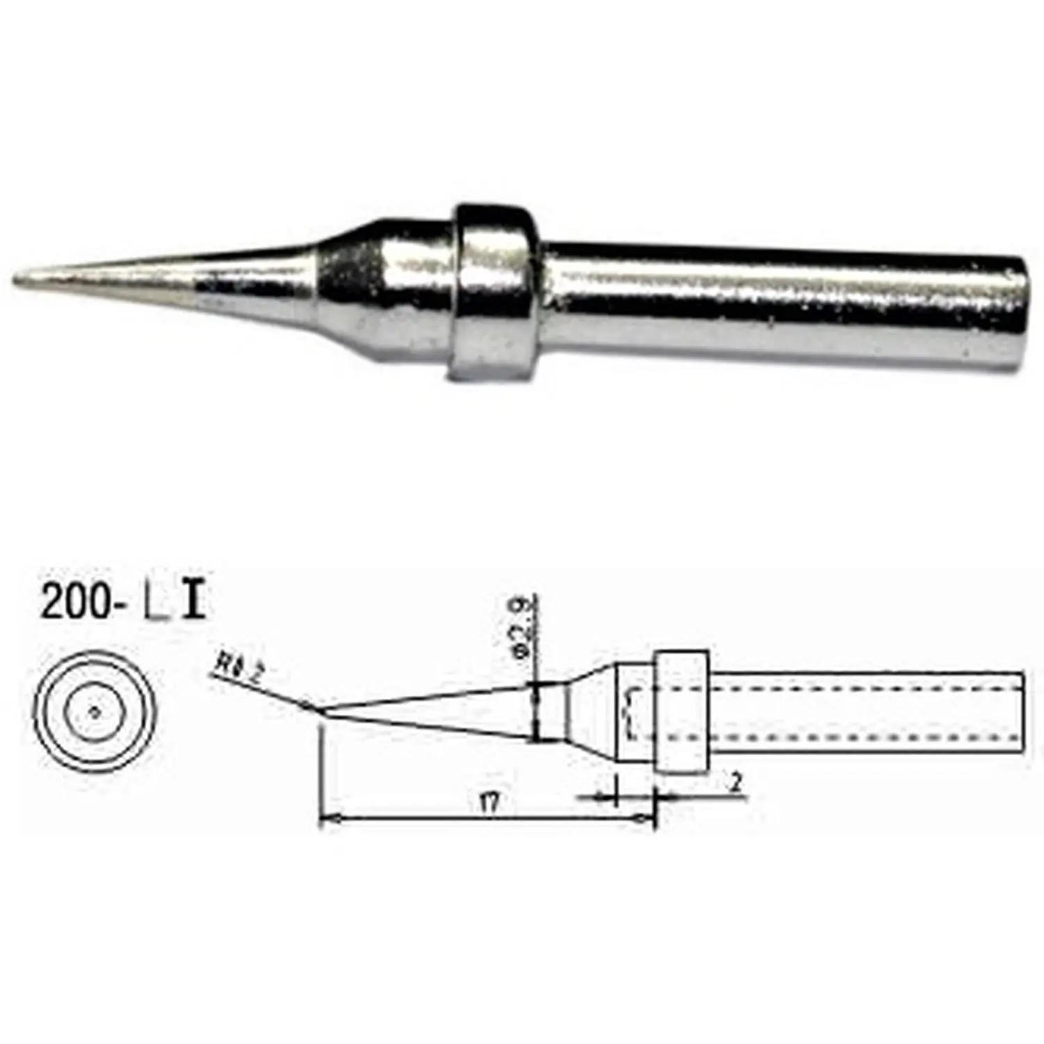 Mlink S4 MOD 200-LI replacement soldering iron tip