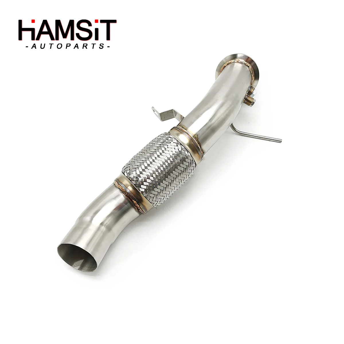 

Hamsit Stainless Steel Exhaust Downpipe For BMW E70 X5 3.0SD 3.5D 286 HP M57N2