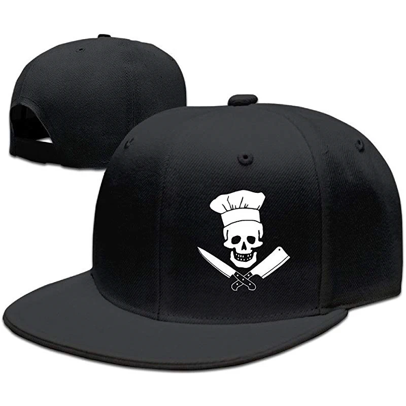 Gorra de béisbol de Chef Grill para hombre y mujer, gorro de algodón liso con estampado de sargento de pirata, Snapbacks, estilo hip hop