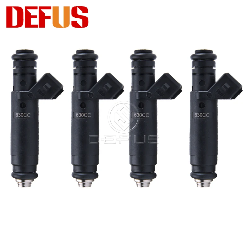 

4 pcs Fuel Injector High Flow 630CC B264A01747 107961 For Gasoline Car Nozzle Injection Auto Spare Part Engine Injectors Kits