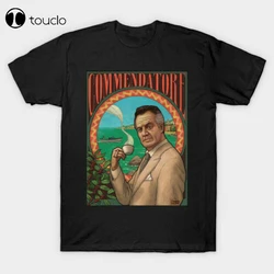 Commendatore Paulie Gualtieri From The Sopranos The Mafia Series Black T-Shirt