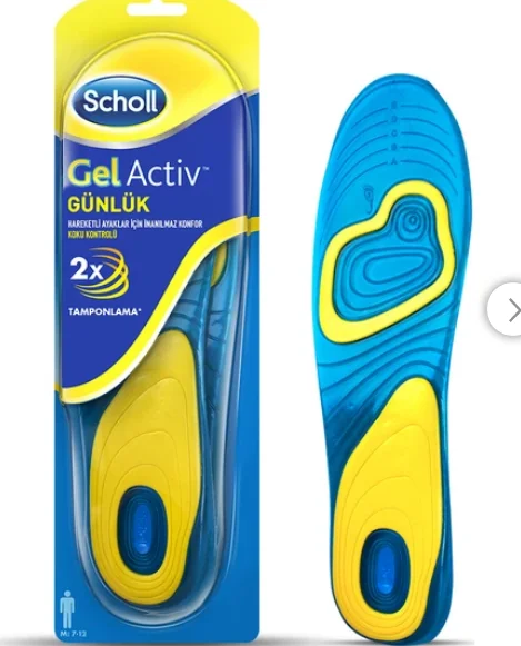 Scholl Men’s Gel Activ Everyday Insoles