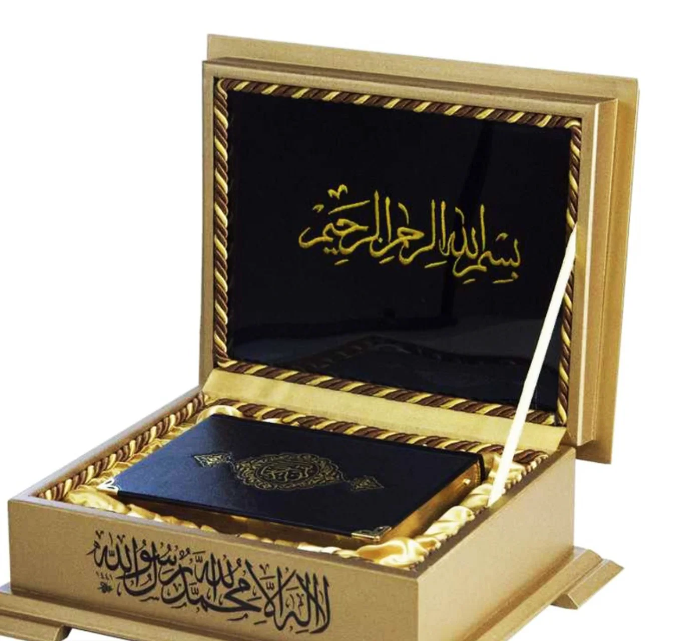 Write name muslim Quran Box Gifts Wooden box Muslim Gift Set islamic Islamic luxury Dubai Decoration Amine Eid Fine Fragrance