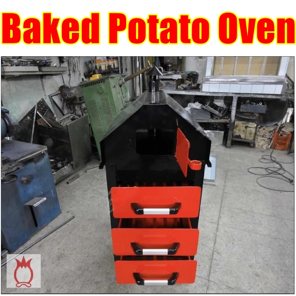 Baked Potato Oven Cooker Baker Mobil Warmer Commercial Restaurant Cafe working with GAS or Electric