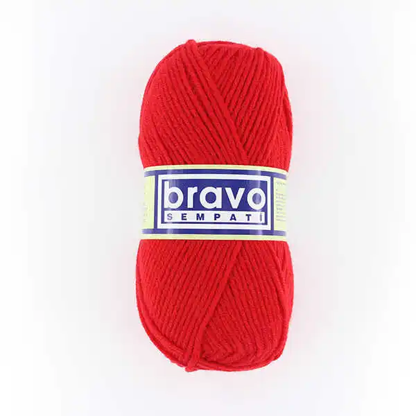 Knitted Yarn 165 Meters(100gr) - 9 Color-Hand Knitting Yarn Ball Scarf- Bravo - Soft - Blanket - Acrylic - Wool - Winter - Autumn -Warm -Sweater - Waistcoat -  Cardigan - Beret - Fringed-  Dress - DIY Made In Turkey