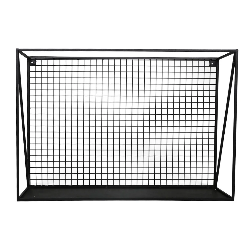 Rak Dinding Besi Model Kotak Persegi Nordic WD-13