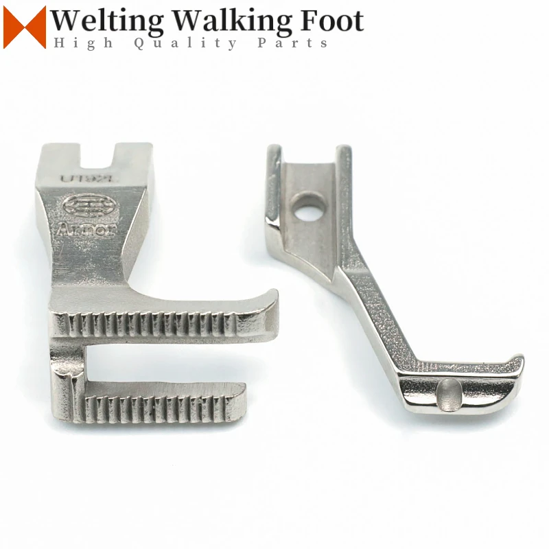 U192L+U193K Single Welting Walking Foot Set Fit DY Sewing Machine DY-337 Typical GC0302 0618 Juki DU-141 DU-1181 CONSEW 205RB