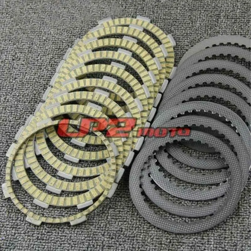 Clutch Plates Discs for Suzuki GSX400 Impulse Type S 94-99 RF400 GK78A 93-97 RF400RV/RP/RR