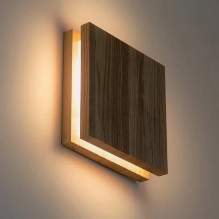 Wood wall led wall light LED lamp Wall lamp rustic