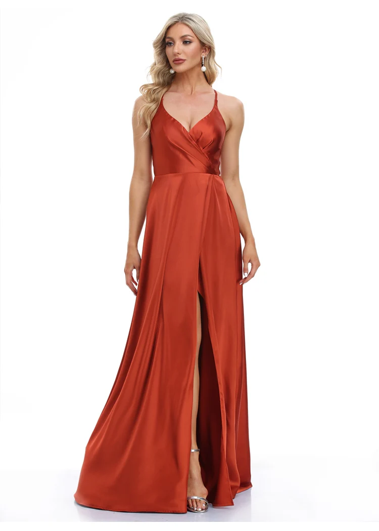 

Роскошные фиолетовые вечерние платья макси с завязкой на талии Русалка для свадебной вечеринки, элегантные длинные коктейльные платья с разрезом для выпускного вечера