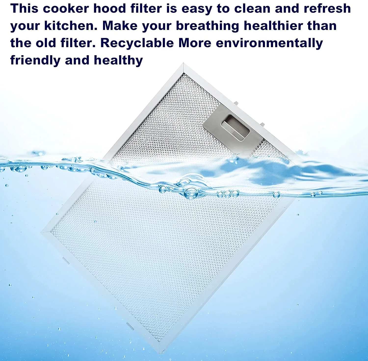 9198810134  Range Hood Filter 440x280 mm Cooker Hood Grease Filter Kitchen Extractor Aluminium Aspirator 44x28 CM TEKA 81455031