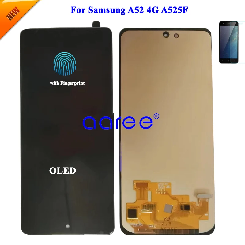 Display  OLED LCD For Samsung A52 LCD A525F Lcd For Samsung A52  A525F  LCD Screen Touch Digitizer Assembly