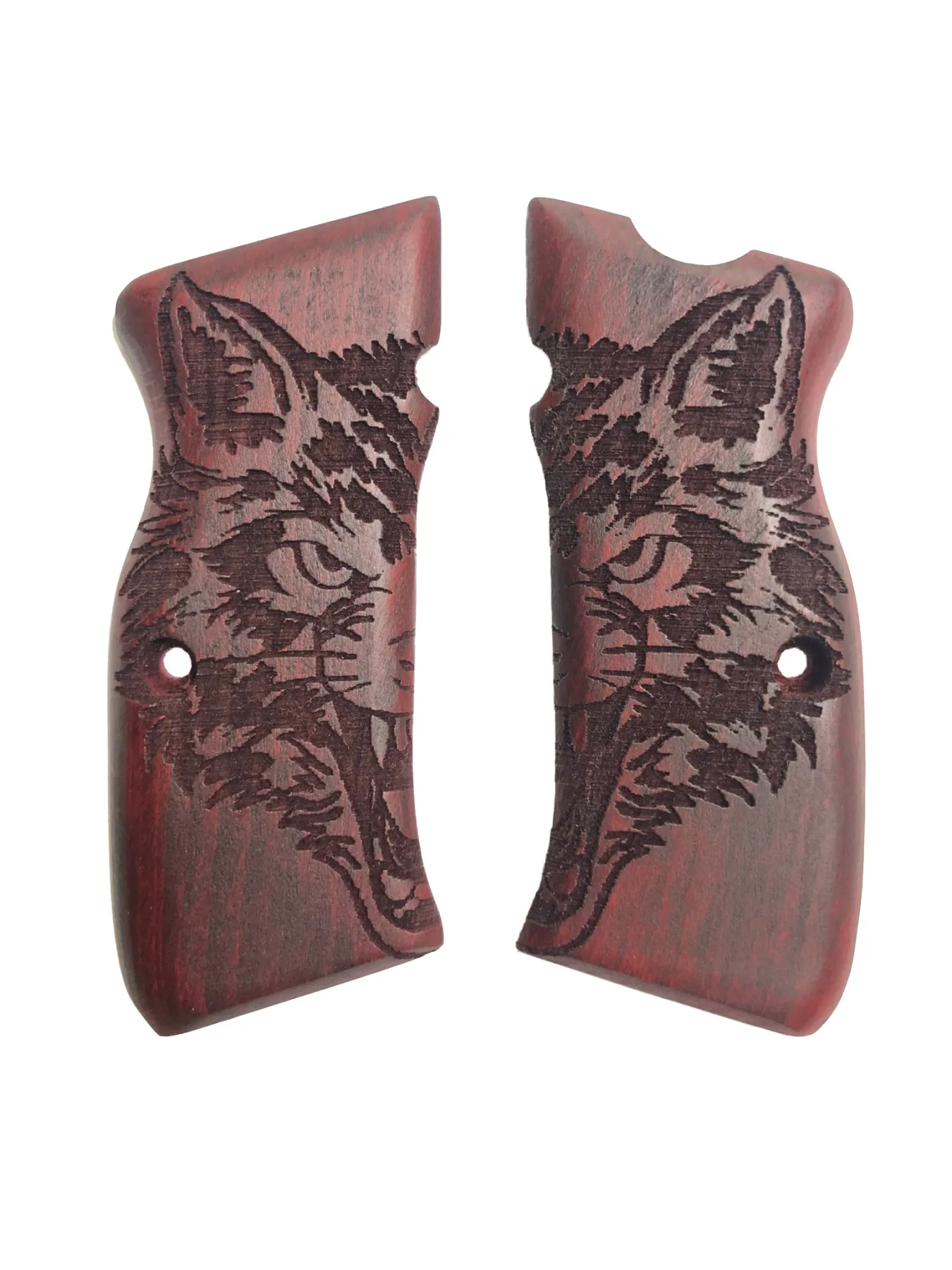 Unshakable Mega Kýlýnç Red Tiger Model Laser Cutting Wooden Grip