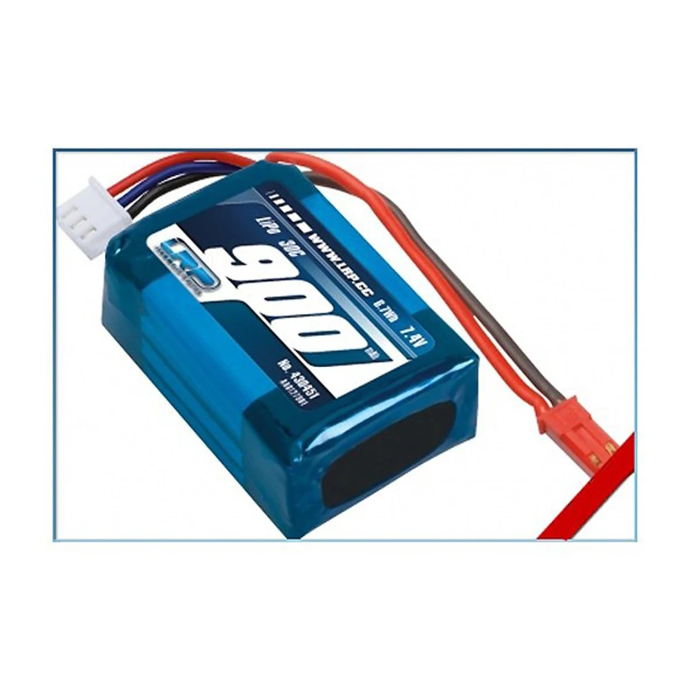 LRP. Bateria Lipo, for speedboat LRP Deep Blue One, 7.4v 900mAh (LRP 430451). Battery rc. Batery 7.4v