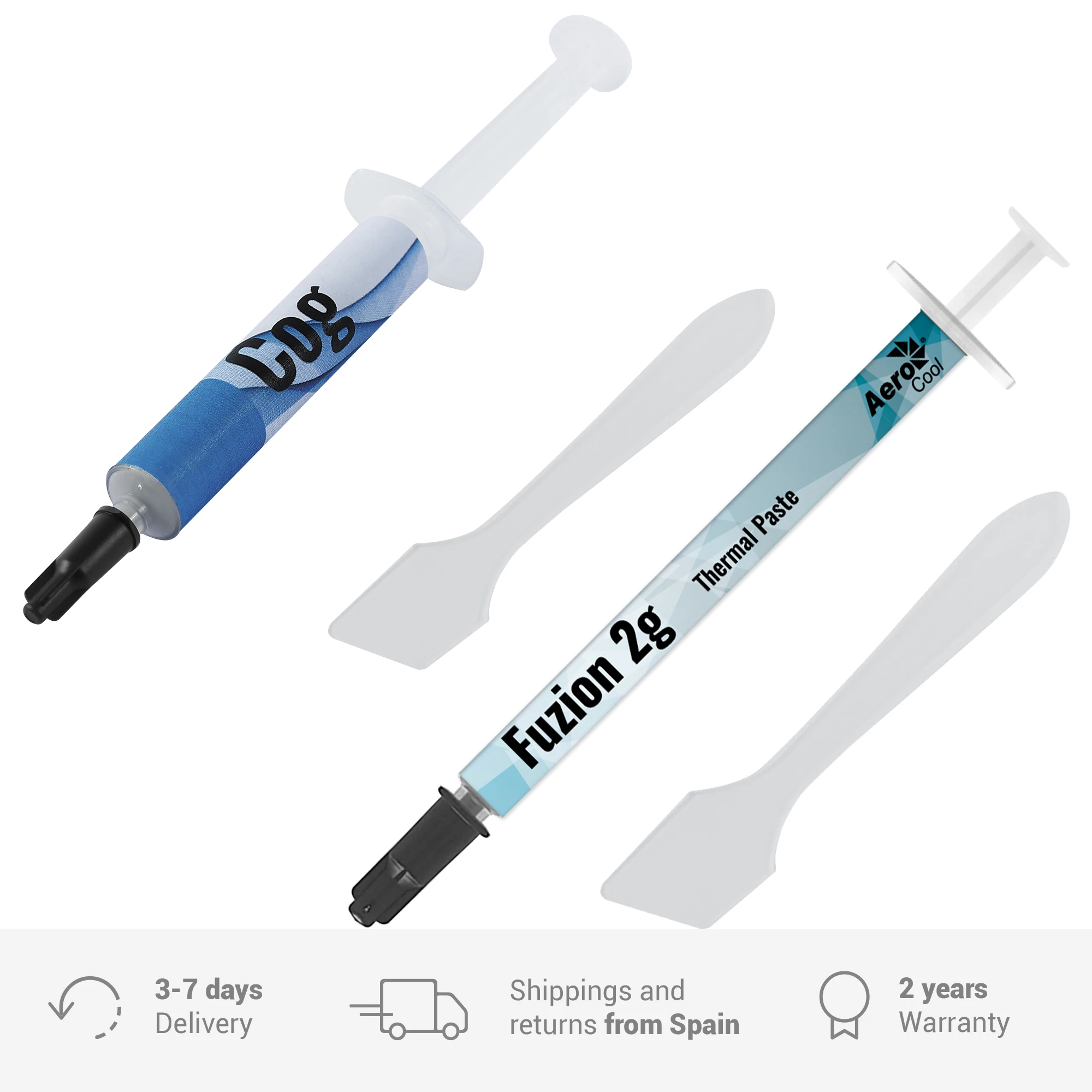 Aerocool thermal paste PC, computer thermal paste with nanotechnology, high performance, COG 2g or 4g, FUZION 1g or 2g