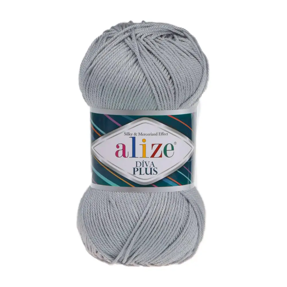 Diva Plus Hand Knitted Yarn - 21 Color Options 220 Meters(100gr) hand Knitting Yarn Ball-Alize Diva Plus-Blanket -Scarf-Baby