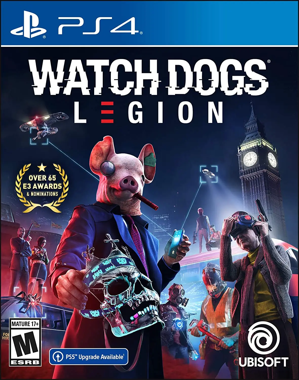 Watch Dogs Legion PS4 Gaming Original Product Playstation 4 Video Game Console The Most Fun Popular Activity