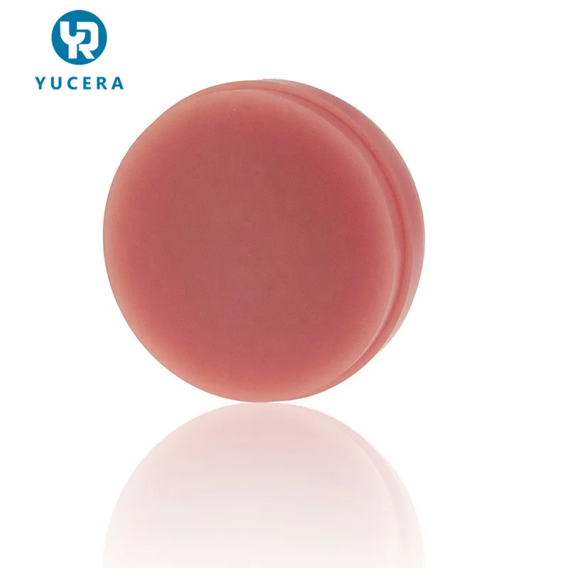 YUCERA High Quality Vita 16 Color Single Layer Pmma Blocks Dental Material For Dental Laboratory And Dentists