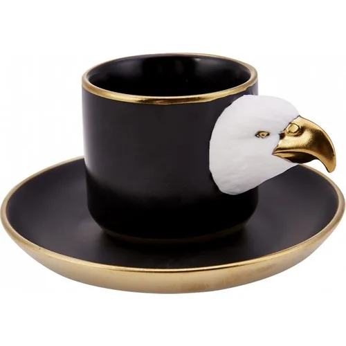 

DOLBOVI 4 Piece Roe Eagle 2 Personality Coffee cup teaware cup tea handmade bowl beautiful mugs turkish tea set vintage Saucer creative Latte Cup free shipping products service coffee Weights undefined kubki do kawy dr